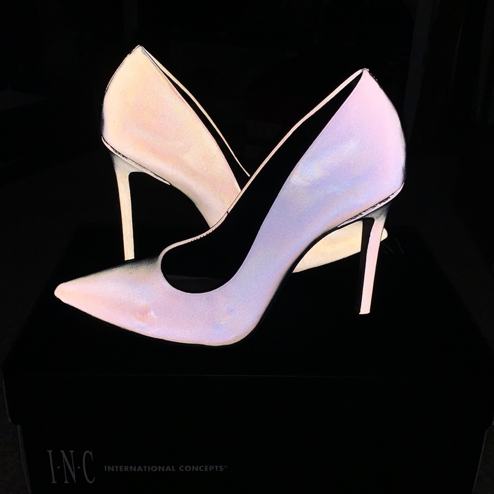 Mix no. 6 reflective 4” heels